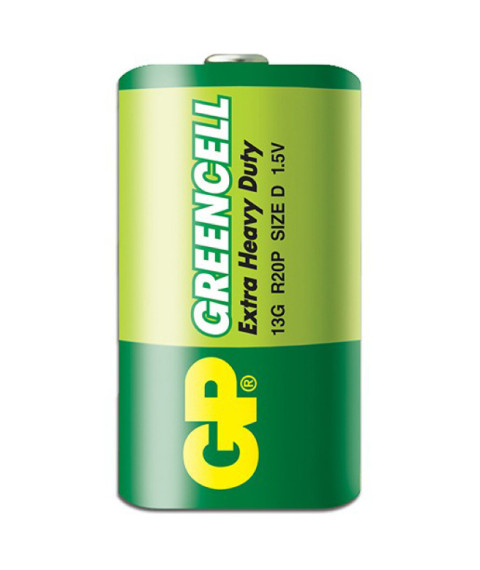 Baterie GP Greencell size D 13G-U2